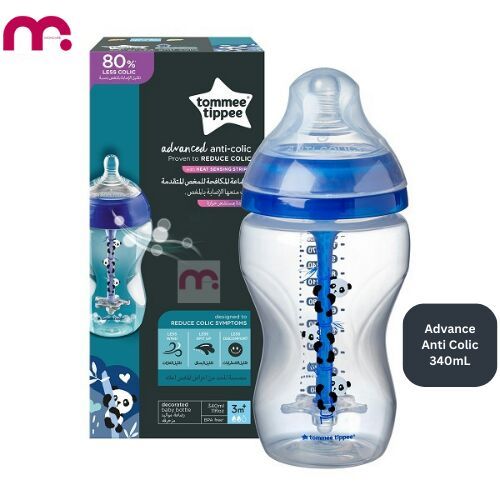 Tommee Tippee Advanced Anti-Colic Baby Bottle (3m+) – 340ml