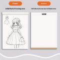 Anime Character Line Art Drawing Book for Beginners|48 Pages Sketchbook with Outlines|Ideal for cartoonists and cartoon stylists. 