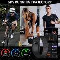 LIGE New Men's Digital Smart Watch With 24-Hour Heart Rate Monitor AI Health Tracker Incoming Call Notifications Smart Bracelet.
