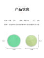 Three-layer waterproof ultra-fine bamboo fiber breast pads makeup removal pads washable bra anti-milk pads postpartum mother supplies -2pcs. 