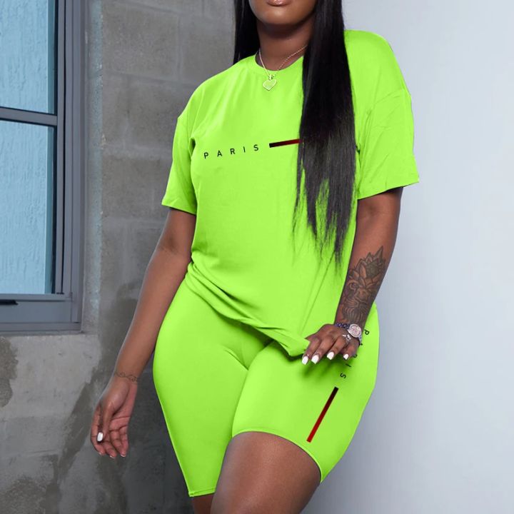 Women's%20Tracksuit%20Casual%202026%20Summer%20Two%20Piece%20Sets%20Hot%20Sales%20Fashion%20Quality%20O-Neck%20Short%20Sleeve%20Sports%20T-Shirts%20Daily%20Clothing%20-%20Image%206