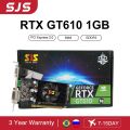 SEJISHI Video Card GeForce GT610 Display Vga Cards 1GB DDR3 64Bit Graphics Cards NVIDIA Game PC GT 610 1GD3 HDMI DVI VGA PCI-E2. 