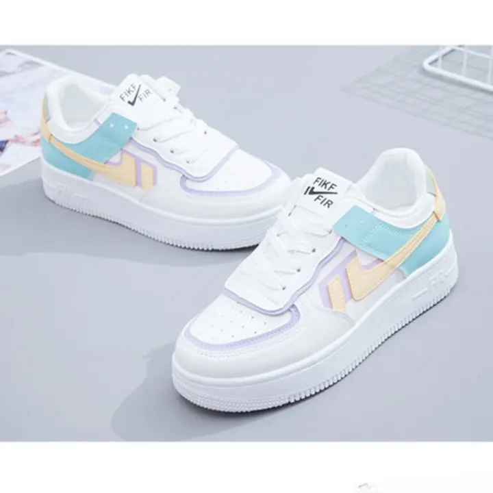 Fashionable%20Lace-up%20Flat%20Casual%20Shoes%20Comfortable%20Thick-soled%20Running%20Sneakers%20Round-toe%20Breathable/Wear-resistant%20Running%20Shoes%20-%20Image%206