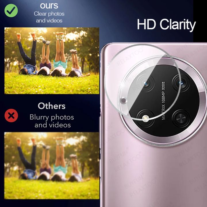 2Pcs%209H%20Mirror%20Camera%20Protector%20Film%20For%20Honor%20Magic7%20Lite%20Back%203D%20Phone%20Lens%20Glass%20Cover%20Honor%20X9c%20Magic%207%20Lite%20Magic7Lite%205G%20-%20Image%202