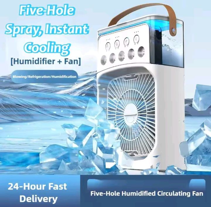 Portable Mini Mist Fan with Cooling Spray, USB Powered, Personal Air ...