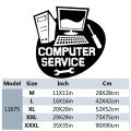 Vinyl Wall Decal Computer Service Repair Stickers Mural Creative Logo Symbol Removable Window Decor Interior Poster. 