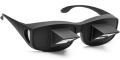 Lazy Glasses Bed Prism, Horizontal Glasses, Horizontal Mirror, Lazy Reader Glasses Lie Down For Reading/Watching Tv. 