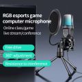 SF666R USB Microphone RGB Microfone Condensador Wire Gaming Mic for Podcast Recording Studio Streaming Laptop Desktop PC. 