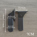 1 Pair Foldable Front Foot Pedals for Yadi Aima Harley U1 E-Bike Lightweight Aluminum Alloy Anti-Slip Cycling Pedals Accessories. 
