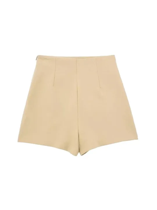 Women's%20Front%20Slit%20Shorts%20Skirts%20With%20Side%20Zipper,%20High%20Waist,%20Female%20Skort,%20Chic%20Fashion%20-%20Image%203