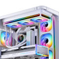 JONSBO ZB-120/240/360 PC Case Fan 120mm 5V ARGB Conjoined Structure Cold Exhaust Fan Kits Forward/Reverse. 