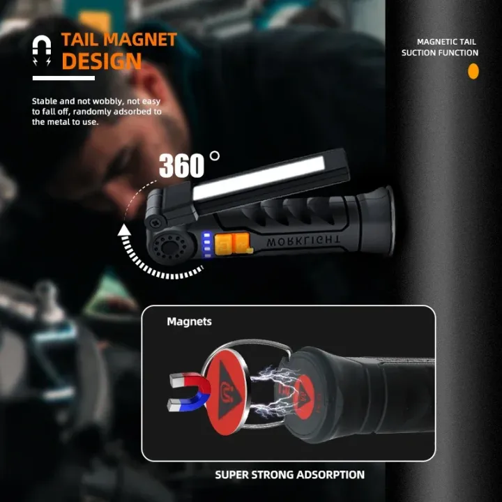 Portable%20COB%20LED%20Flashlight%20Rechargeable%20Work%20Light%20with%20Magnetic%20Lanterna%20Hanging%20Lamp%20with%20Built-in%20Battery%20Camping%20-%20Image%204