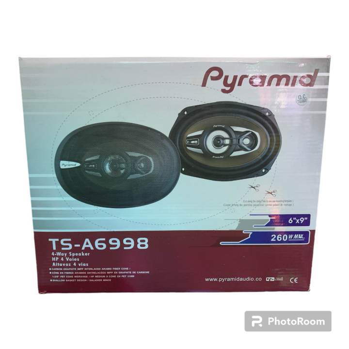 Pyramid%20speakers%206998GX%206%E2%80%9D%20x%209%E2%80%9D%20%204%20Way%20Bronze%20P.P.%20Cone%20Speakers%20260W%20Rated%20power%20-%20Image%205