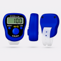 Digital 100 Beep Buzz Sound Night Mode LED Light Tasbih - 5-Digit LCD Display Finger Ring Tally Clicker - Handheld Portable Zikr Prayer Tasbeeh Counter with Adjustable Ring for Azkar, Wazaif and Islamic Use - Packed in Blister Card. 