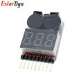 1-8S BBX1-8S 2IN1 Lipo Battery Voltage Tester/Low Voltage Buzzer Alarm/Battery Voltage Checker Dual Speakers for Lipo/Li-ion. 