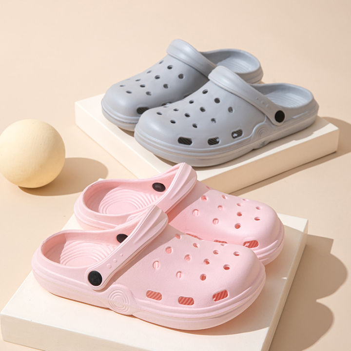Dongdong%20Shoes%20Women's%20New%20Trendy%20Summer%20Thick%20Sole%20Increase%20Anti%20Slip%20Fashion%20Work%20Beach%20Baotou%20Slippery%20Sandals%20-%20Image%204