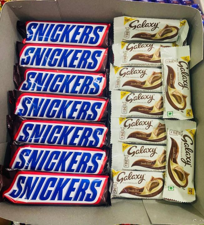 Snickers & Galaxy chocolate 16 pieces gift box low price High Quality chocolate Gift box for birthday, anniversary