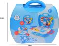 Future Little Doctor PlaySet Suitcase Of 19 Pcs Clinical Accessoroes kit Medical Center And Role Play For Kids Girls And Boys- Be The Best Doctor. 