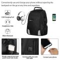 Biaowang BW-1908 Laptop Backpack 17 Inch | Waterproof College, School & Office Bag with Steel Handle & Multiple Compartments. 