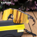 Kapvoe Photochromic Cycling Glasses MTB Riding Skating Sunglasses UV400 Polarized Fishing Goggles Man Woman Bike Bicycle Eyewear. 