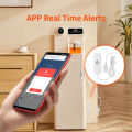 Tuya WiFi Flood Sensor Smart Home Products Zigbee Water Sensor Smart Life Monitoring Home Automation Compatible with Alexa. 