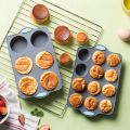 Silicone Cake Mold Pan 6/12 Cup Baking Tray Non-Stick Muffin Mould Cupcake Baking for Cakes Biscuit DIY Cake Kitchen Accessories. 