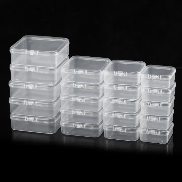 10pcs%20Plastic%20Box%20Rectangular%20Box%20Translucent%20Box%20Packing%20Box%20Storage%20Box%20Dustproof%20Solid%20Strong%20Jewelry%20Storage%20Case%20Container%20-%20Image%203
