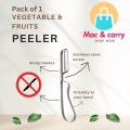 vegetable peeler - fruits carrot cucumber potato apple stainless steel peeler - easy to use comfortable handle - vegetable peeler in silver. 