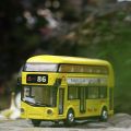 1/36 Double-decker Bus Model Car Toy Alloy Diecast Sound Light Metal Vintage London Autobus Models Toys Collection Kids Gifts. 