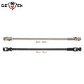 Steel 68-229mm Cut to Length Driveshaft Universal Joint Drive Shaft for 1/10 RC Crawler LCG Rigs Sportys Scalers Capra SCX10 Pro.