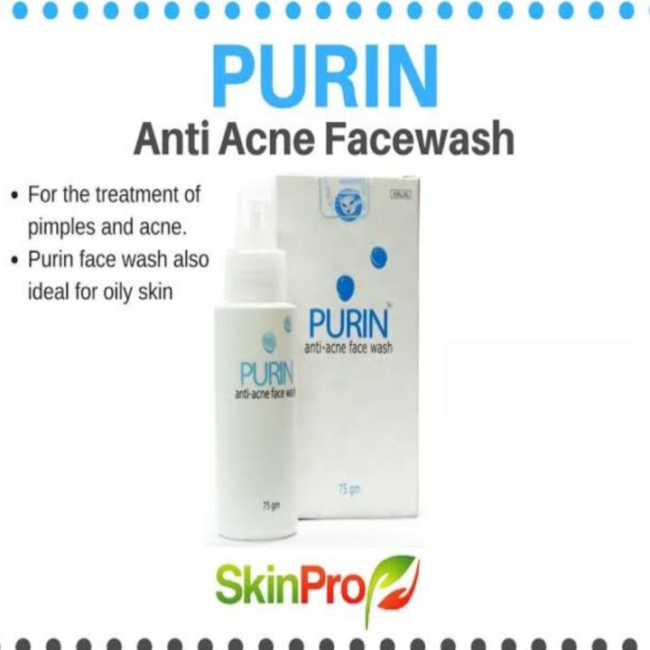 Purin Anti-Acne Face Wash 75gm