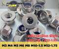 M3 M4 M5 M6 M8 M8 M10-1.5 mm thread M12-1.75 ultra fine thread/d6926 flat plate nut, stainless steel nylon rubber 304 size. 