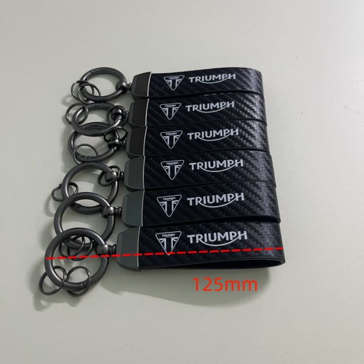 For%20TRIUMPH%20DAYTONA%20675/675%20Trident%20660%20Tiger%20900%201050%20Triple%20675%201050%20Motorcycle%20Keychain%20Metal%20Carbon%20Fiber%20Leather%20Key%20Chain%20-%20Image%202