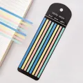 Multi-colored Long Strip Index Stickers, Writable Index Tabs for Book Annotation, Macaron Highlighter Tape for Note Memory. 