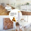 12M Furniture Dustproof Protection Film Self-Adhesive Plastic Masking Film Car Beauty Repair Masking Film Decor Wall Paint Cover. 