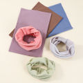 Kids Cotton Scarf Multipurpose O Neck Ring Scarf Solid Print Children Autumn Winter Warm Windproof Scarves For Boys Girls. 