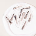 10-50pcs seamless fashion girl transparent hair clips makeup facial accessory clips styling hair clips Special for real hair wig.