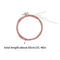 6Pcs/Set High-Quality Acoustic Guitar Strings - Replacement Guitar Strings, Premium Guitar Accessories. 