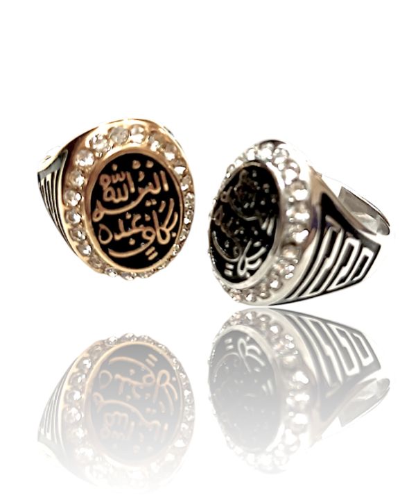 High%20Quality%20Yamani%20Black%20Aqeeq%20Ring%20Top%20Fashion%20%20Stainless%20steel%20Hand%20Engraved%20Alaisallah%20Silver%20/Gold%20%20Ring%20For%20Men%20Muharram%20Special%202025%20-%20Image%206