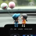 Car Couple Ornaments Car Interior Accessories Cute Kissing Couple Dolls Electric Car Decoration Ornaments Small Home Ornaments. 