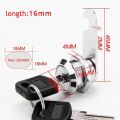 16mm/20mm/25mm/30mm Classic Security Lock Metal Cylinder Cabinet Locker Cam Lock with Keys Security Mailbox Lock Drawer. 