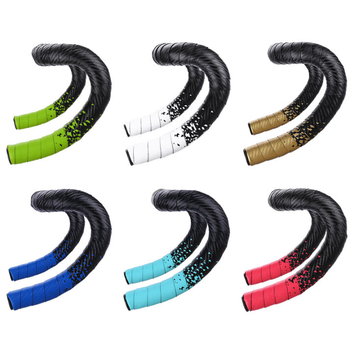 Bike Bartape Wear-resistant Bicycle Handlebar Tape Cycling Shock Absorbing Handle Bar Cover for Road Gravel Belt Accessories