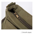 American Retro Message Bag Unisex Multiple Pockets Shoulder Bag Adjustable Shoulder Strap‌ Canvas Crossbody Bag Commuting. 