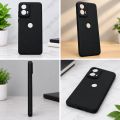 Motorolla Moto G Stylus 5G 2024 Matte Black Soft Silicone TPU Back Cover – Slim Shockproof Case. 