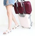 [Fance] Korean-style foldable travel bag can be used as an extra bag for easier traveling.. 