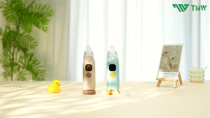 Electric Nasal Asipirator USB Rechargeable Electric Nasal Aspirator Adjustable Suction Anti-backflow Baby Nasal Cleaner Built in Lights Music Low Noise Nasal Cleaner Aspirators