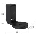 Wall Mount Bracket for Echo Dot 4th Gen / Echo Dot 5th Generation with Cable Storage, PC Material Hard Case Matte Speaker Stand. 