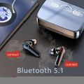 M19 Earbuds TWS Earphone Intelligente Touch Control Wireless Bluetooth 5.1 Headphones Waterproof LED Display With Microphone.. 