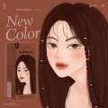 Kota Color Cream Hair Color (reddish brown). 