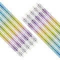 12PCS Starry Sky Rainbow Pencil HB Gradient Cute Pencils Colorful Drawing Pencil Set For Kids Student Sketching School Supplies. 